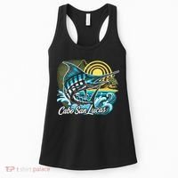 Cabo San Lucas Los Cabos Baja California Sur Marlin Tourist Women's Tank Top thumb 0