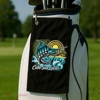 Cabo San Lucas Los Cabos Baja California Sur Marlin Tourist Golf Towel thumb 2
