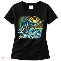 Cabo San Lucas Los Cabos Baja California Sur Marlin Tourist Women's T-Shirt thumb 0