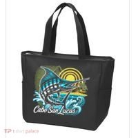 Cabo San Lucas Los Cabos Baja California Sur Marlin Tourist Tote Bag thumb 3