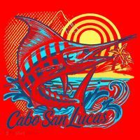 Cabo San Lucas Los Cabos Baja California Sur Marlin Tourist Santa Hat thumb 1