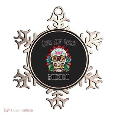 Cabo San Lucas Day Of The Dead Celebration Floral Design Gift Ornament