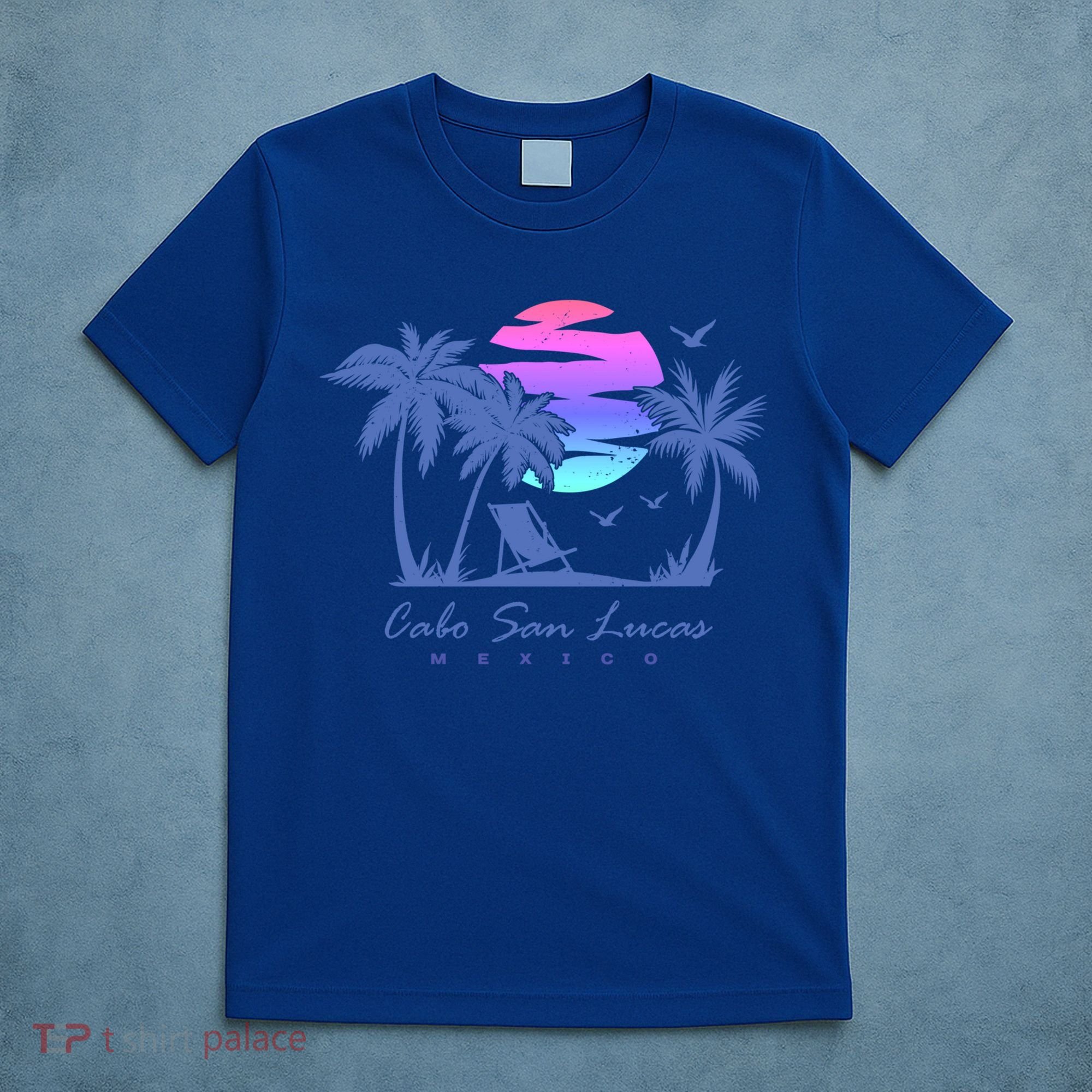 Cabo San Lucas Mexico Beach Vacation Retro Vintage Sunset Gift T-Shirt