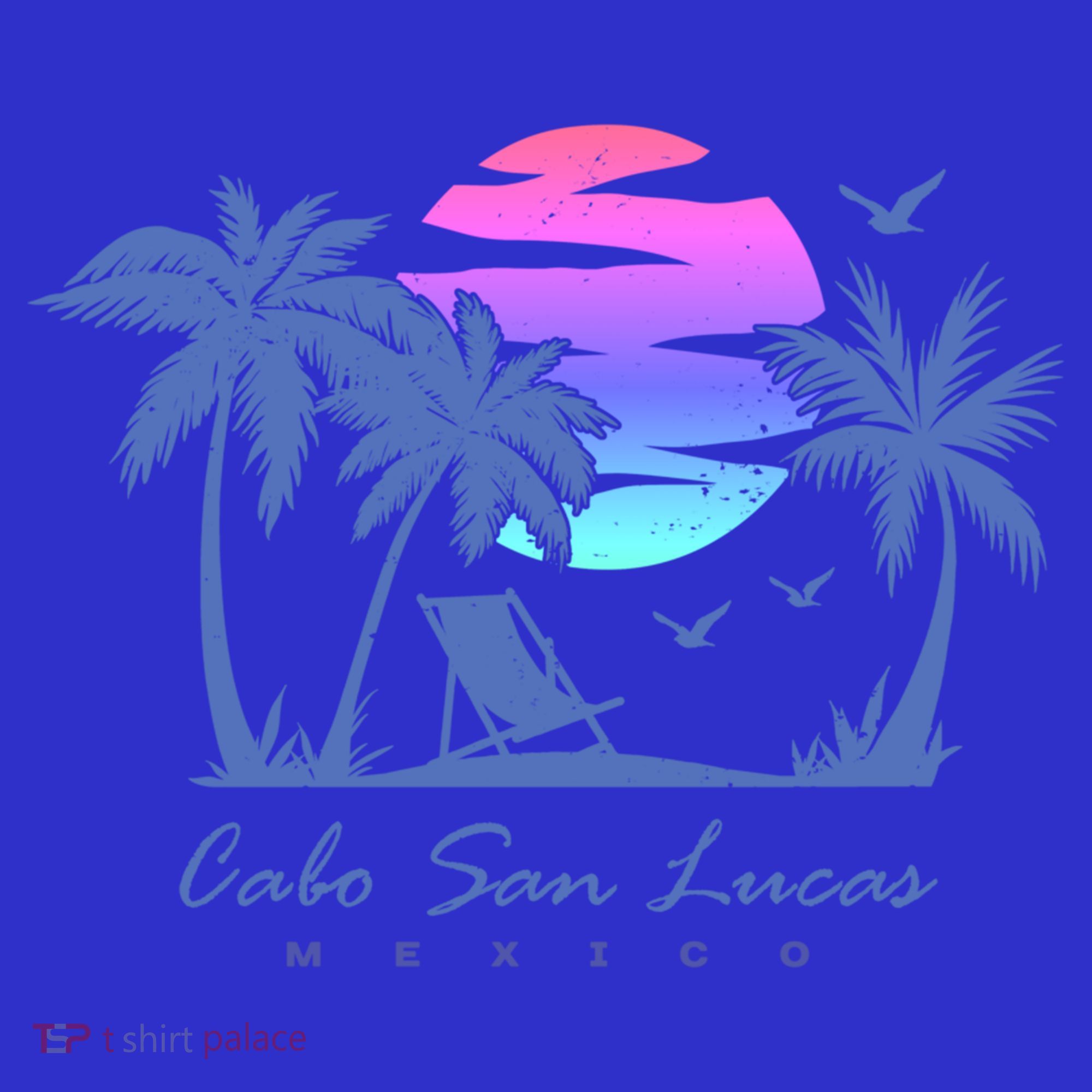 Cabo San Lucas Mexico Beach Vacation Retro Vintage Sunset Gift T-Shirt