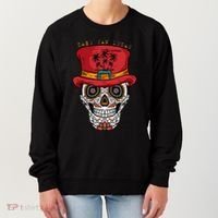 Cabo San Lucas Sugar Skull & Hat Souvenir Women's Sweatshirt thumb 0