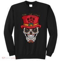 Cabo San Lucas Sugar Skull & Hat Souvenir Sweatshirt thumb 0