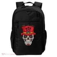 Cabo San Lucas Sugar Skull & Hat Souvenir Backpack thumb 0
