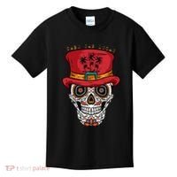 Cabo San Lucas Sugar Skull & Hat Souvenir Kids T-Shirt thumb 0