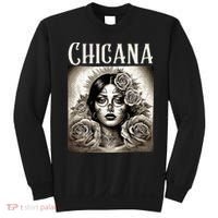 Chicana Style Lowrider Clothes Women Mexican American Latina Sweatshirt thumb 0