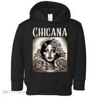 Chicana Style Lowrider Clothes Women Mexican American Latina Toddler Hoodie thumb 0