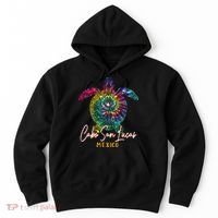 Cabo San Lucas Tie Dye Sea Turtle Vacation Hoodie thumb 0