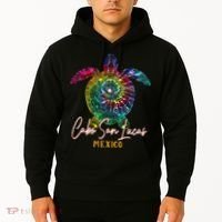 Cabo San Lucas Tie Dye Sea Turtle Vacation Hoodie thumb 2