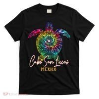 Cabo San Lucas Tie Dye Sea Turtle Vacation T-Shirt thumb 0