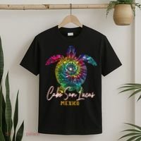 Cabo San Lucas Tie Dye Sea Turtle Vacation T-Shirt thumb 2