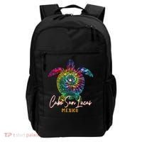 Cabo San Lucas Tie Dye Sea Turtle Vacation Backpack thumb 0