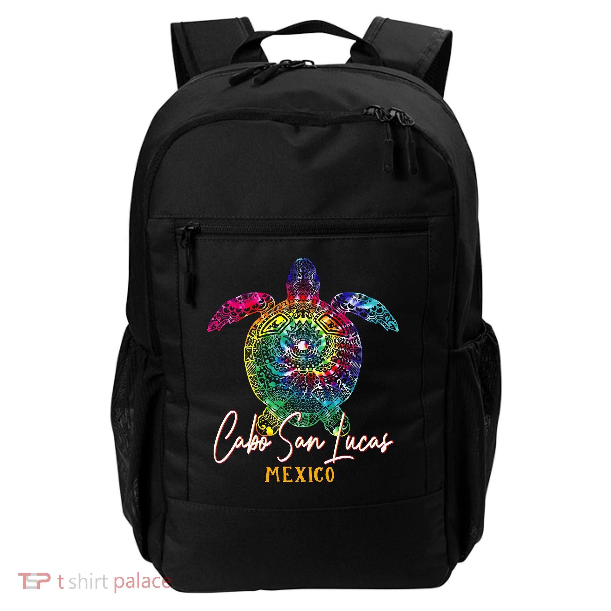 Cabo San Lucas Tie Dye Sea Turtle Vacation Backpack