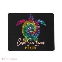 Cabo San Lucas Tie Dye Sea Turtle Vacation Mousepad thumb 0