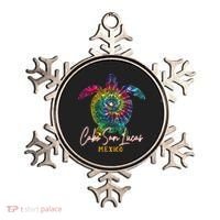 Cabo San Lucas Tie Dye Sea Turtle Vacation Ornament thumb 0