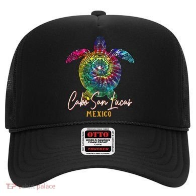 Cabo San Lucas Tie Dye Sea Turtle Vacation Hat