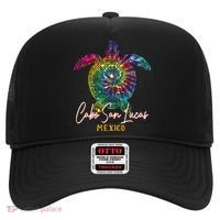 Cabo San Lucas Tie Dye Sea Turtle Vacation Hat thumb 0