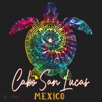 Cabo San Lucas Tie Dye Sea Turtle Vacation Hat thumb 2