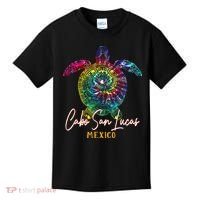 Cabo San Lucas Tie Dye Sea Turtle Vacation Kids T-Shirt thumb 0
