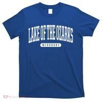 College Style Lake Of The Ozarks Missouri Souvenir Gift Funny Gift T-Shirt thumb 0
