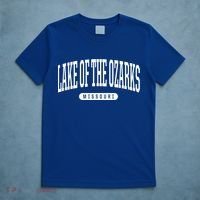 College Style Lake Of The Ozarks Missouri Souvenir Gift Funny Gift T-Shirt thumb 5