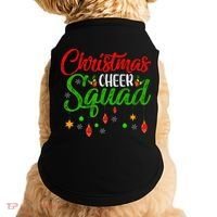 Cheerleading Sports Lover Christmas Cheer Squad Doggie Tank thumb 0