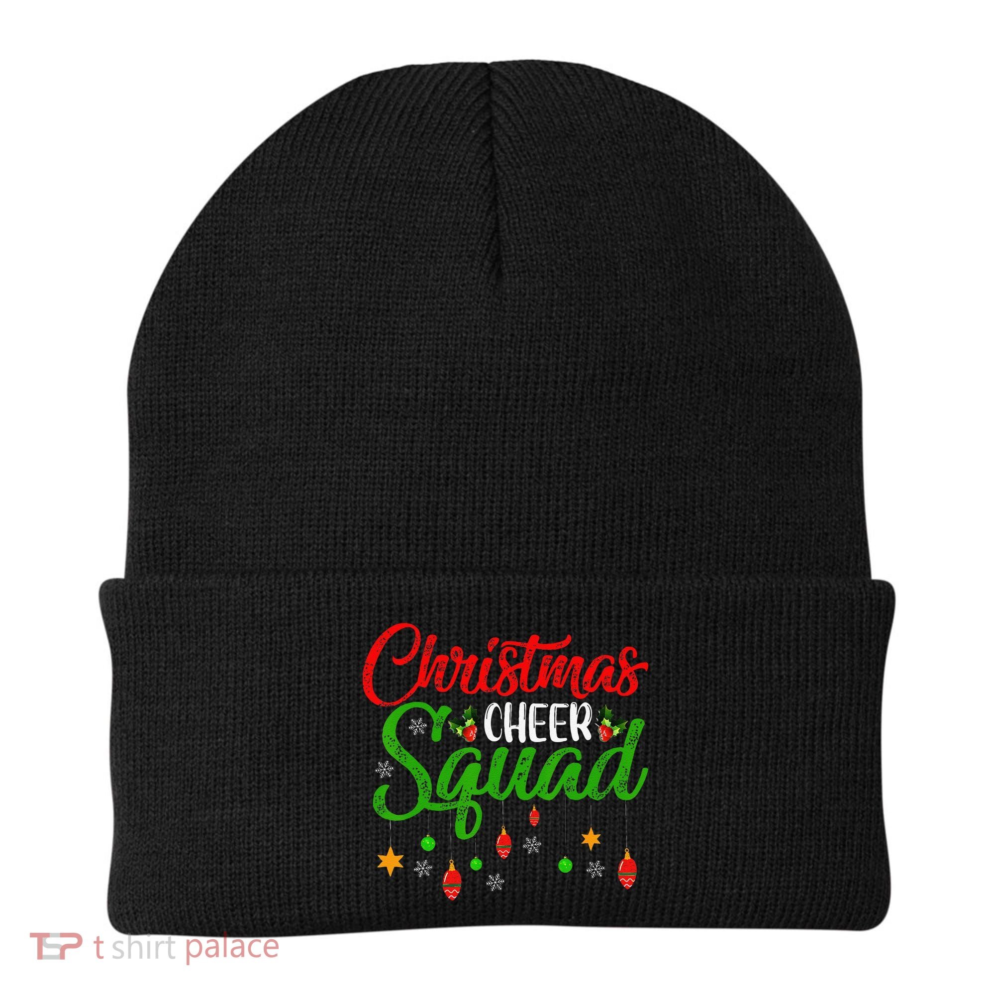 Cheerleading Sports Lover Christmas Cheer Squad Beanie