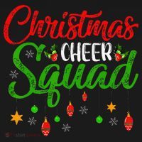 Cheerleading Sports Lover Christmas Cheer Squad Women's Hoodie thumb 2