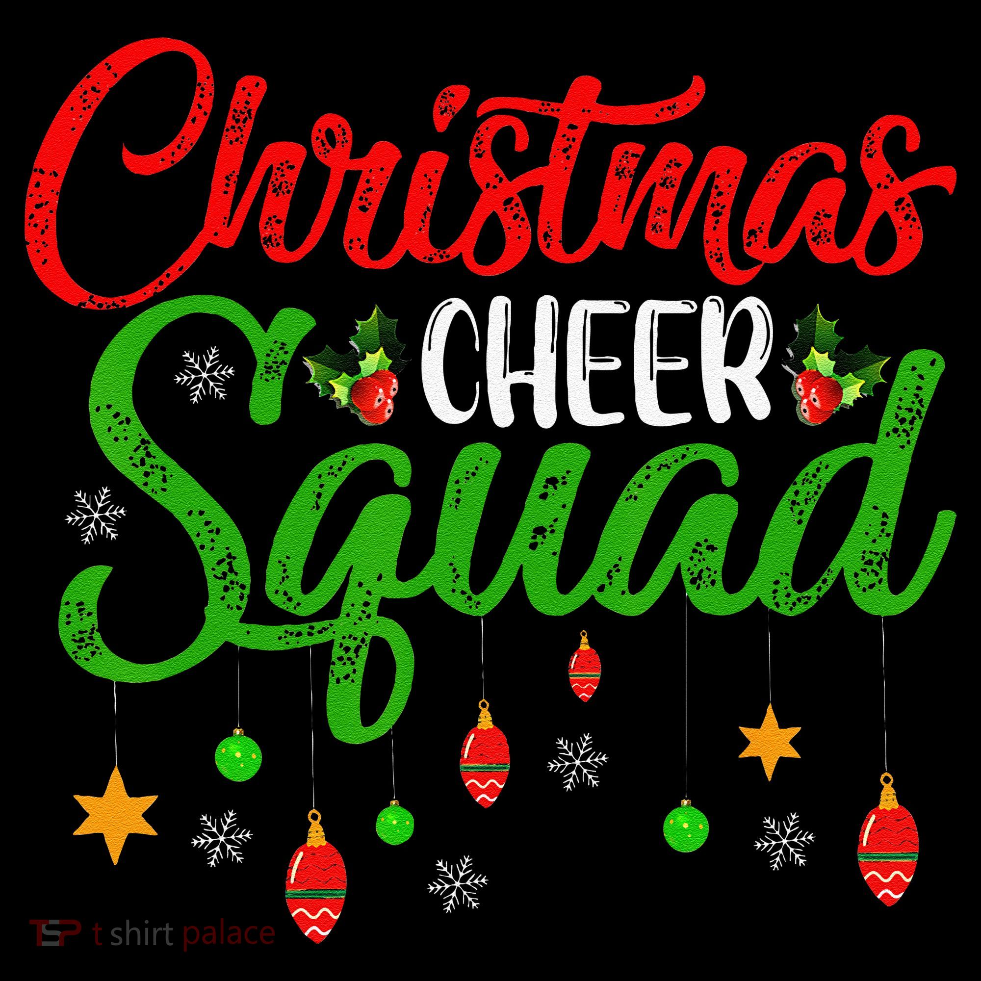 Cheerleading Sports Lover Christmas Cheer Squad Women's Hoodie