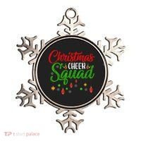 Cheerleading Sports Lover Christmas Cheer Squad Ornament thumb 0