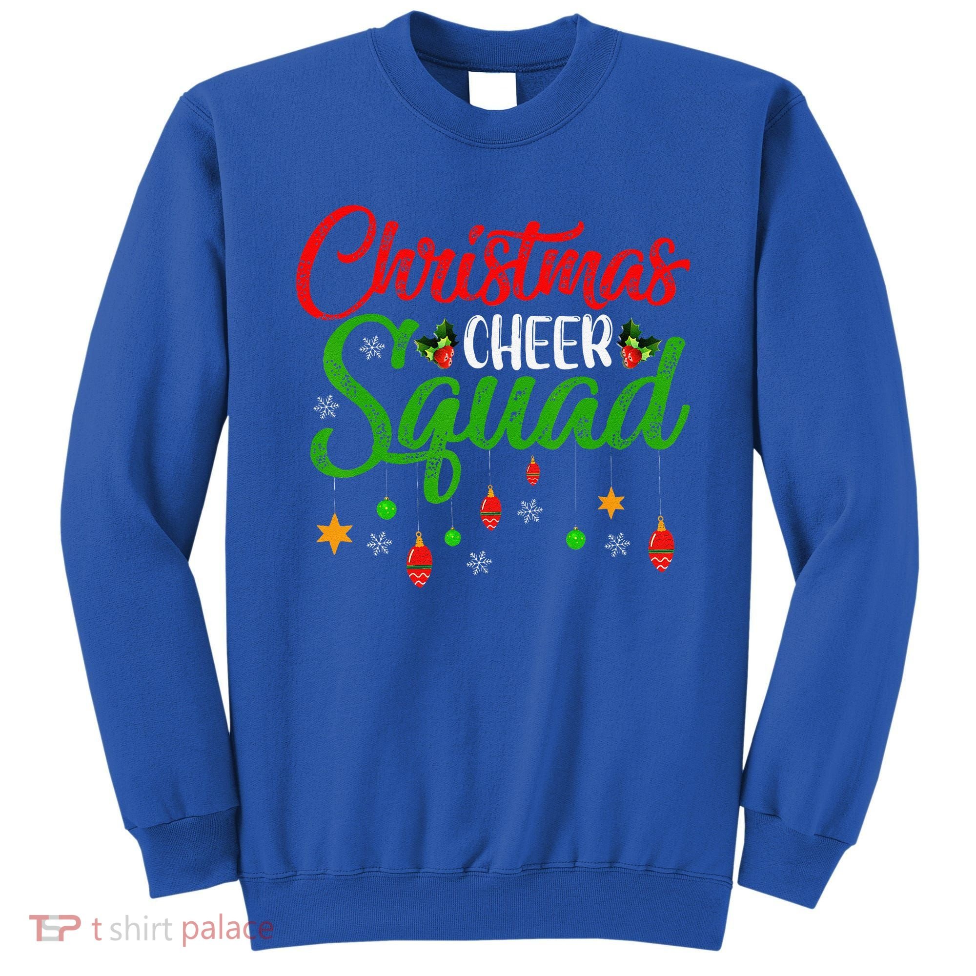 Cheerleading Sports Lover Christmas Cheer Squad Sweatshirt