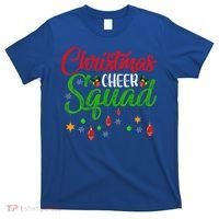 Cheerleading Sports Lover Christmas Cheer Squad T-Shirt thumb 0