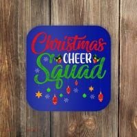 Cheerleading Sports Lover Christmas Cheer Squad Coaster thumb 0