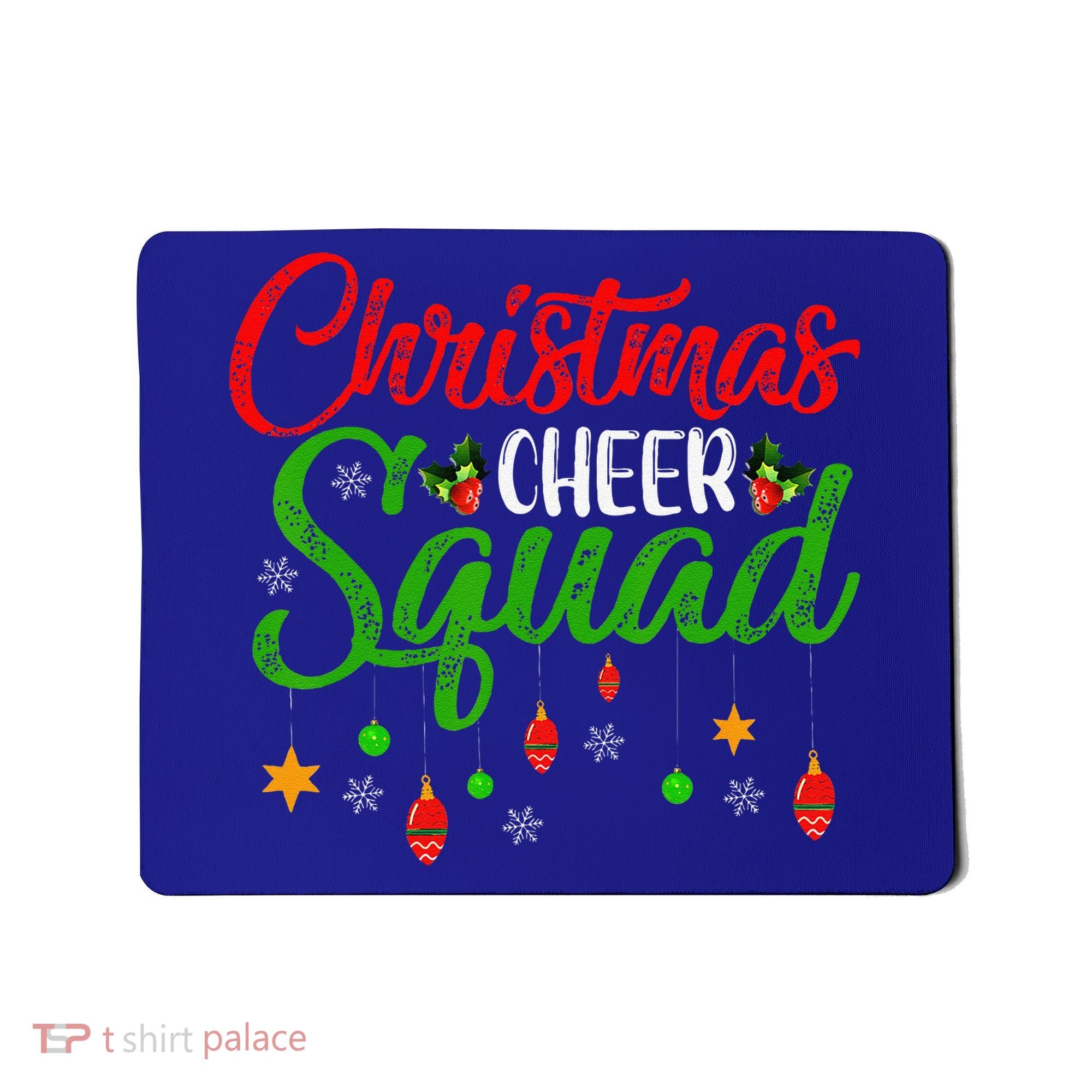 Cheerleading Sports Lover Christmas Cheer Squad Mousepad
