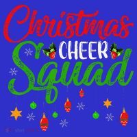 Cheerleading Sports Lover Christmas Cheer Squad Baby Bodysuit thumb 2