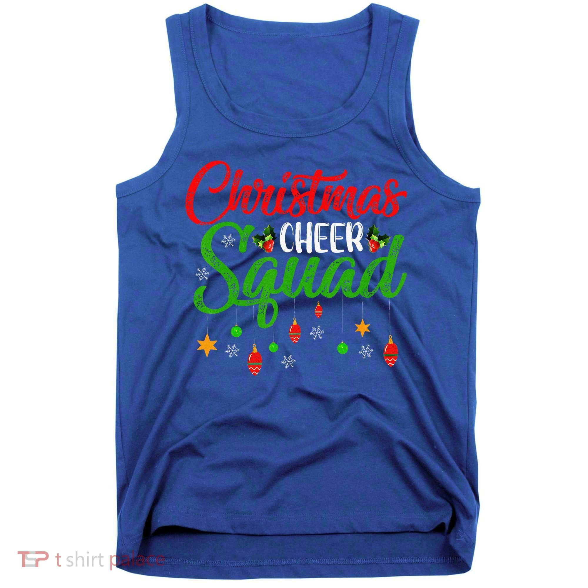 Cheerleading Sports Lover Christmas Cheer Squad Tank Top