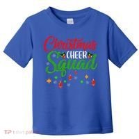 Cheerleading Sports Lover Christmas Cheer Squad Toddler T-Shirt thumb 0