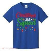 Cheerleading Sports Lover Christmas Cheer Squad Kids T-Shirt thumb 0