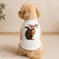 Christmas Squirrel Lights Doggie Tank thumb 2