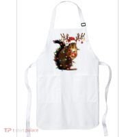 Christmas Squirrel Lights Apron thumb 0