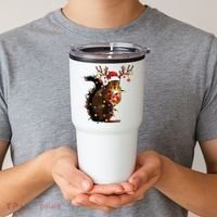 Christmas Squirrel Lights Tumbler thumb 2