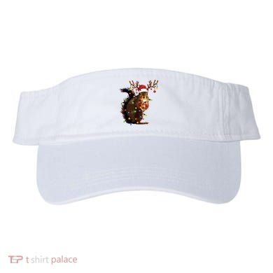 Christmas Squirrel Lights Visor