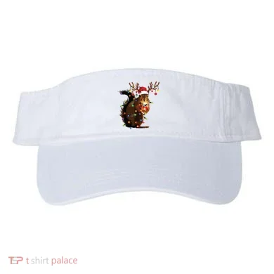 Christmas Squirrel Lights Visor