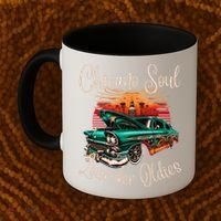 Chicano Soul Lowrider Oldies Car Clothing Low Slow Cholo Coffee Mug thumb 2