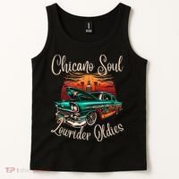 Chicano Soul Lowrider Oldies Car Clothing Low Slow Cholo Tank Top thumb 2