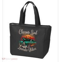 Chicano Soul Lowrider Oldies Car Clothing Low Slow Cholo Tote Bag thumb 3
