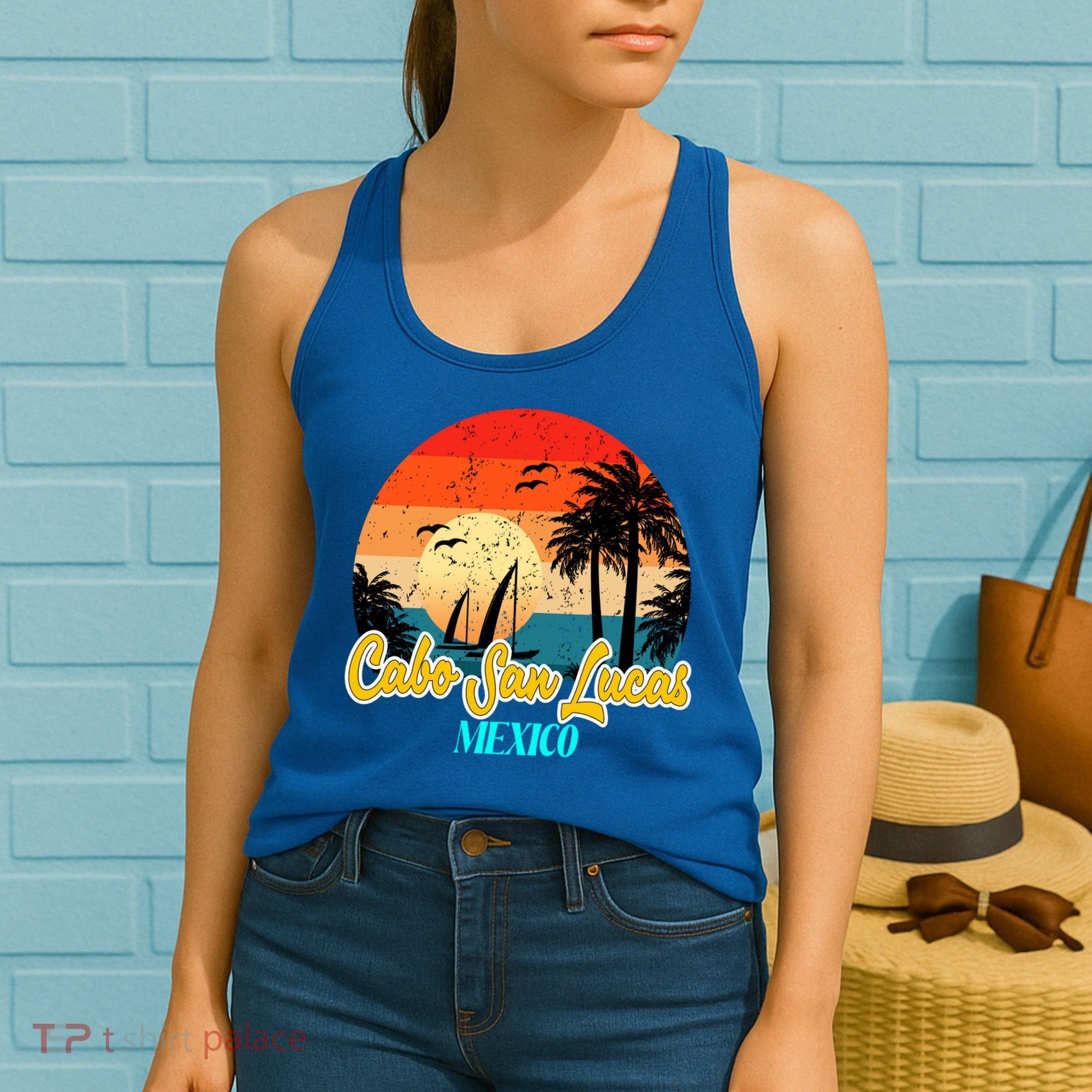 Cabo San Lucas Souvenirs Mexico Vacation Vacay Mode Gift Women's Tank Top